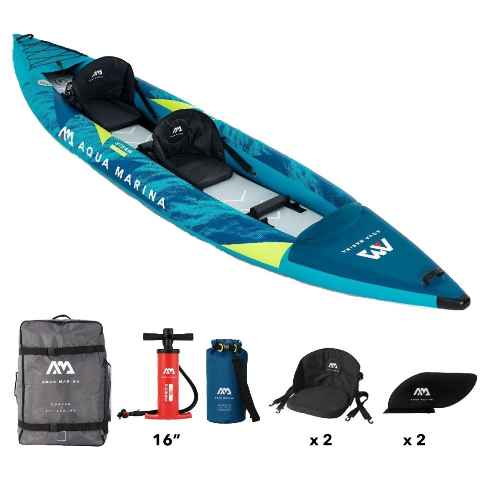 Aqua Marina Steam-412 2 Person Whitewater Kayak Extra Image 2